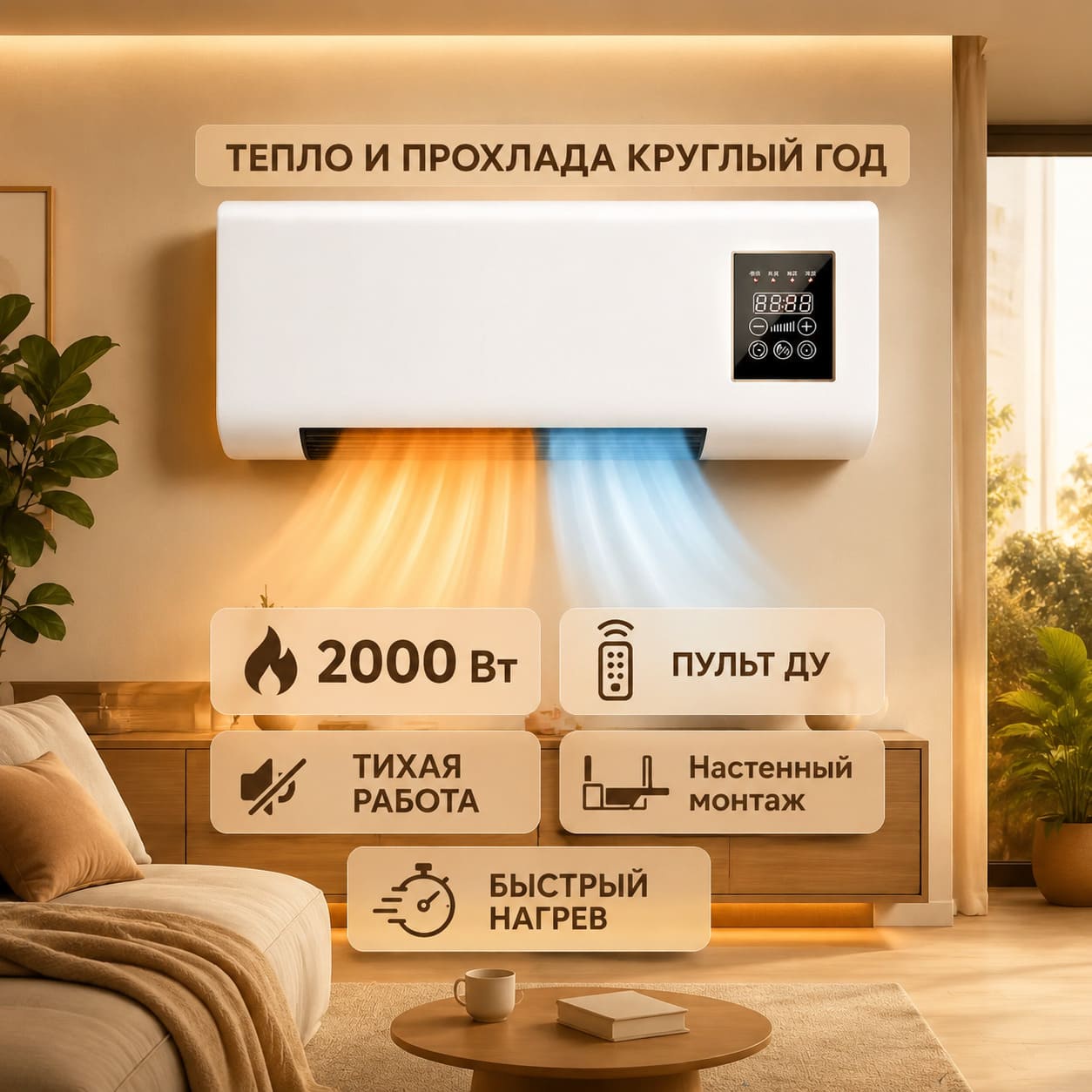 Настенный климатический комплекс